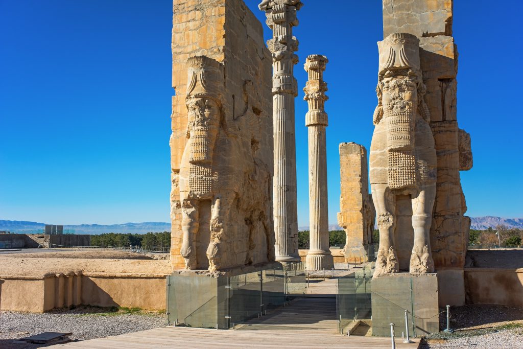 Header - Gate of All Nations Persepolis Shiraz Iran