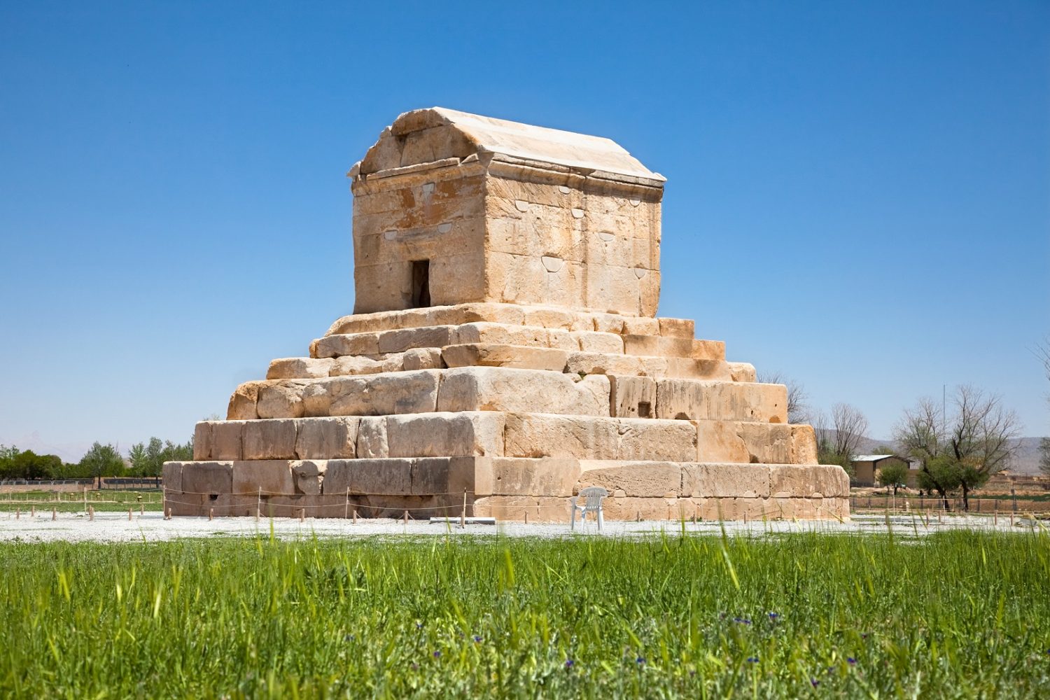 Pasargadae Garden and Tomb of Cyrus Shiraz Fars Iran