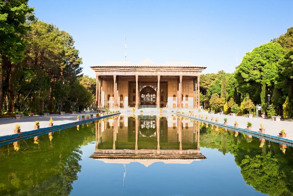 Chelsotoun Palace & Garden in Isfahan